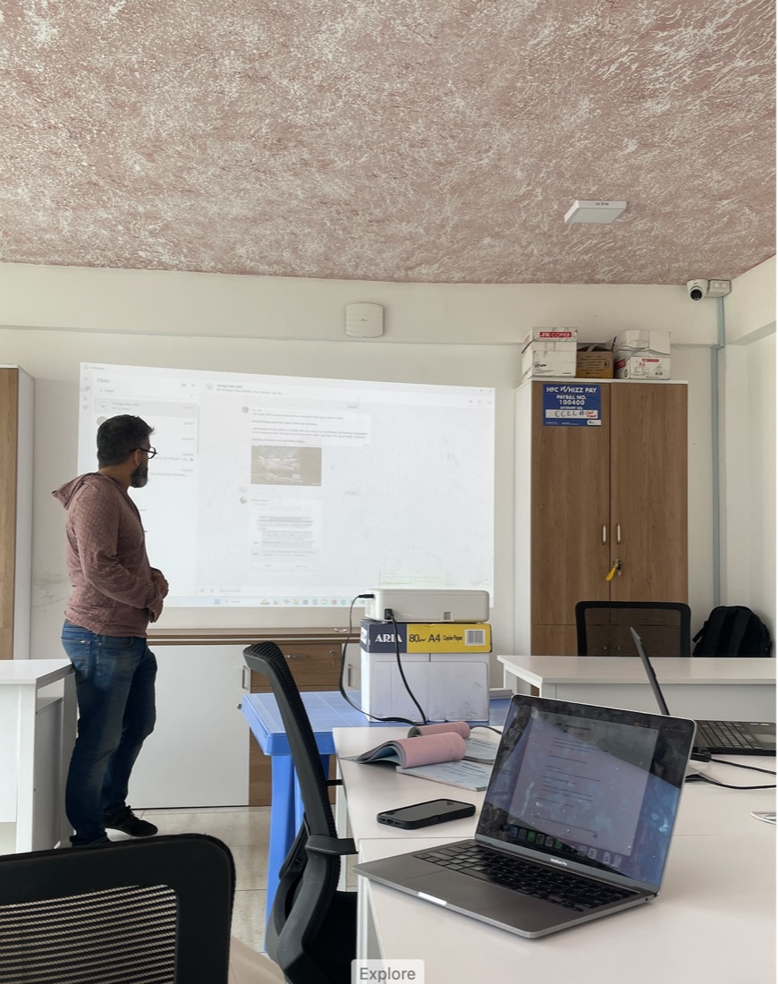 Scoping session, presenting the rollout plan